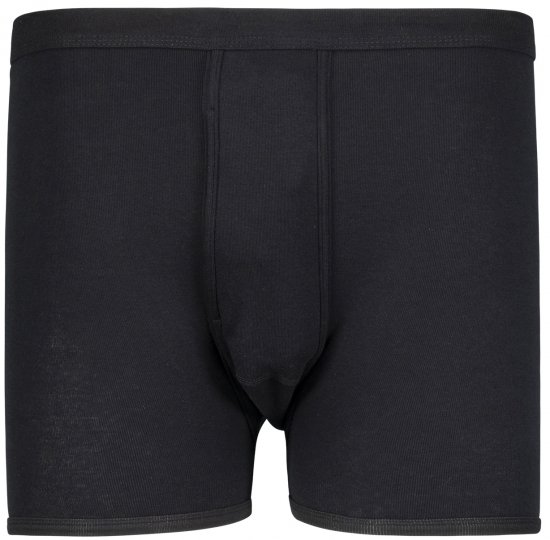 Adamo Royal Ribbed Boxer shorts Black - Ropa interior - Ropa interior 2XL-8XL
