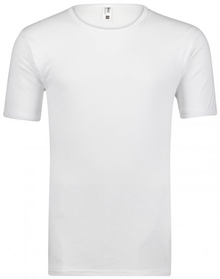 Adamo Royal Fine Ribbed Under-T-shirt White - Ropa interior - Ropa interior 2XL-8XL