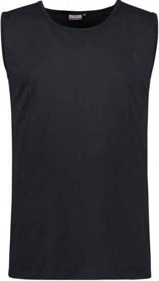 Adamo Rod Comfort Fit Tank Top Black - Camisetas - Camisetas - 2XL-14XL