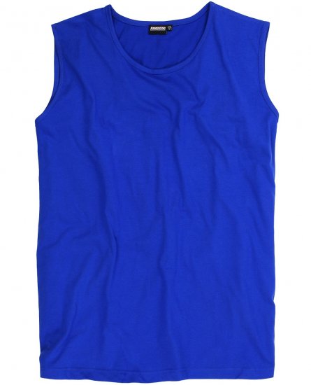 Adamo Rod Comfort Fit Tank Top Royal Blue - Camisetas - Camisetas - 2XL-14XL