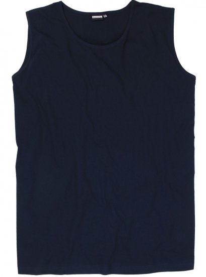 Adamo Rod Comfort Fit Tank Top Navy - Camisetas - Camisetas - 2XL-14XL