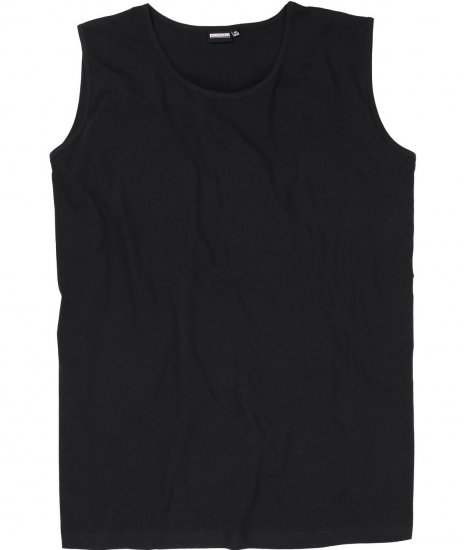 Adamo Rod Comfort Fit Tank Top Black - Camisetas - Camisetas - 2XL-14XL