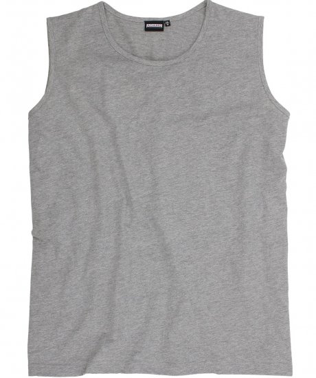 Adamo Rod Comfort Fit Tank Top Grey - Camisetas - Camisetas - 2XL-14XL