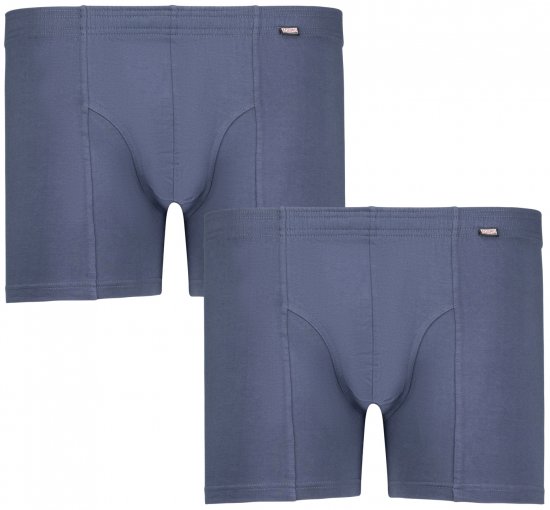 Adamo Jack Boxer shorts 2-pack Denim Blue - Ropa interior - Ropa interior 2XL-8XL