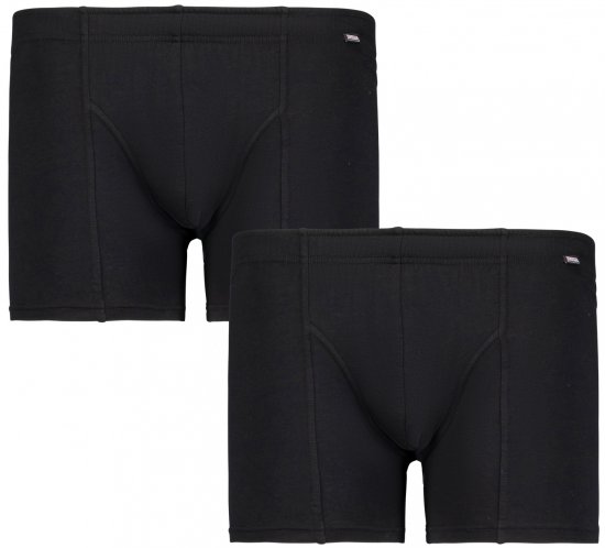 Adamo Jack Boxer shorts 2-pack Black - Ropa interior - Ropa interior 2XL-8XL