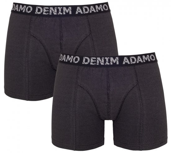 Adamo Julian Maxi Boxers Black 2-pack - Ropa interior - Ropa interior 2XL-8XL