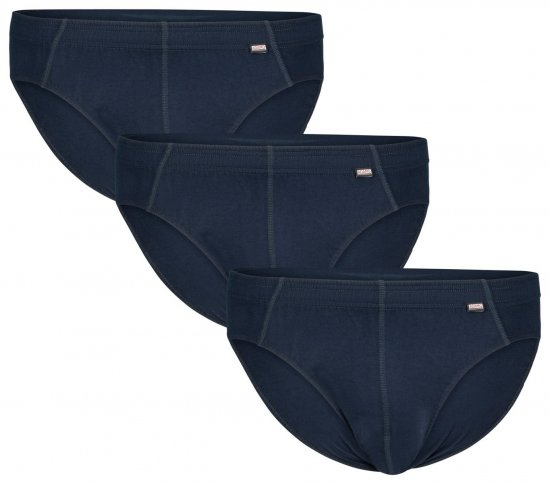 Adamo 129630 Slips pack de 3 Azul oscuro - Ropa interior - Ropa interior 2XL-8XL