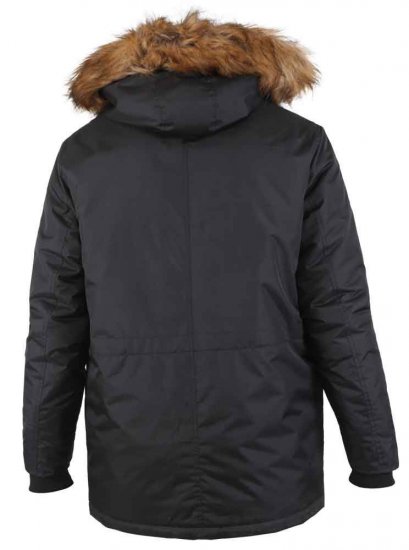 D555 Lovett Parka Black - Chaquetas - Chaquetas Tallas Grandes 2XL-8XL