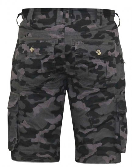 D555 ZAVIER Camo Cotton Cargo Shorts - Pantalones cortos - Pantalones cortos W40-W60