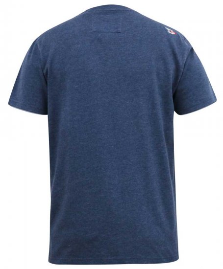 D555 ALFRED 2-Pack Brand Carrier Printed Crew Neck T-Shirts - Camisetas - Camisetas - 2XL-14XL