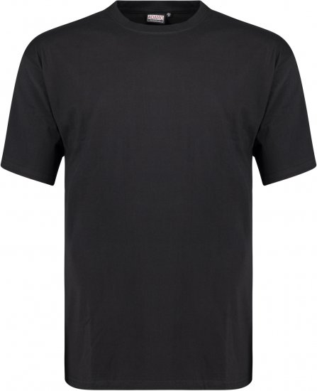 Adamo Bud Regular fit Heavy weight T-shirt Black - Camisetas - Camisetas - 2XL-14XL