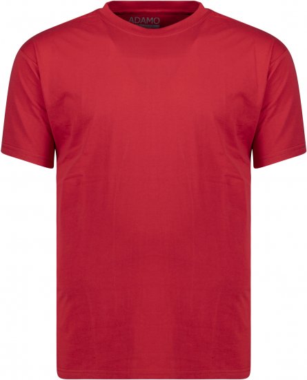 Adamo Kevin Regular fit T-shirt Red - Camisetas - Camisetas - 2XL-14XL