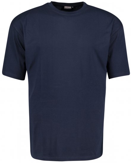 Adamo Magic T-shirt Navy TALL SIZES - ROPA DE HOMBRE MT-6XLT - Tamaños de talle alto