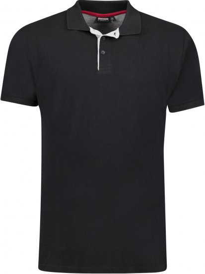 Adamo Pablo Comfort fit Polo Shirt Black - Polos - Polos 2XL-8XL