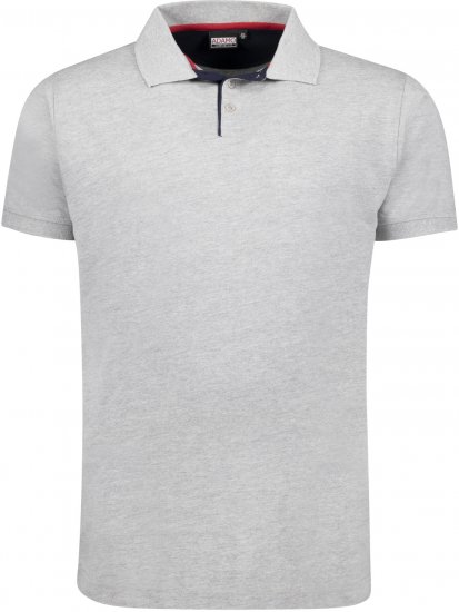 Adamo Pablo Comfort fit Polo Shirt Grey - Polos - Polos 2XL-8XL