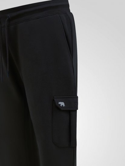 D555 Dexter 1 Cargo Jogger With Bear Embroidery Negro - Pantalones y cortos de chándal - Pantalones y Pantalones cortos de chándal - 2XL-12XL