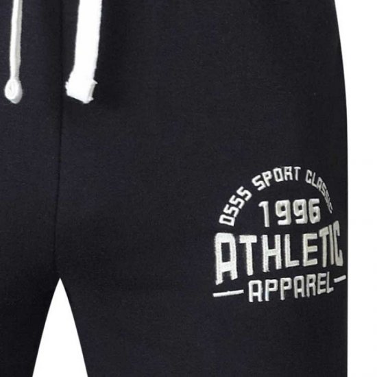 D555 Tony Sweatpants Black - Pantalones y cortos de chándal - Pantalones y Pantalones cortos de chándal - 2XL-12XL