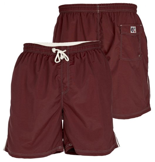 D555 Yarrow Swimshorts Burgundy - Ropa interior - Ropa interior 2XL-8XL