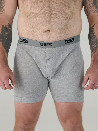 Duke Driver Boxershorts Black, Grey, Navy 3-Pack - Ropa interior - Ropa interior 2XL-8XL