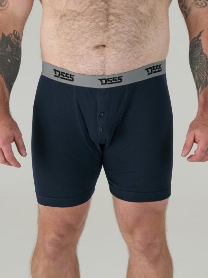 Duke Driver Boxershorts Black, Grey, Navy 3-Pack - Ropa interior - Ropa interior 2XL-8XL