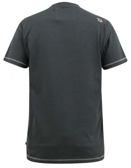 D555 BENNETT Dune Kings Buggy Printed Crew Neck T-Shirt Khaki - Camisetas - Camisetas - 2XL-14XL