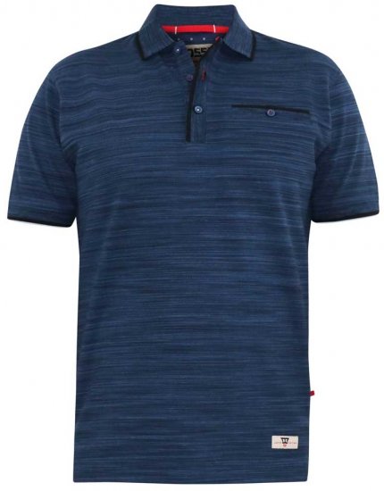 D555 FOXLEY Pique Reno Polo Navy - Polos - Polos 2XL-8XL