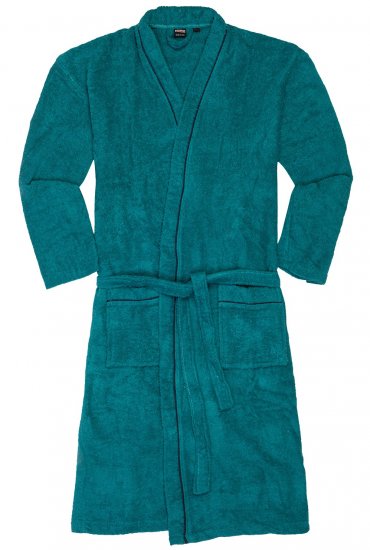 Adamo Joey Bathrobe Petrol - Ropa interior - Ropa interior 2XL-8XL