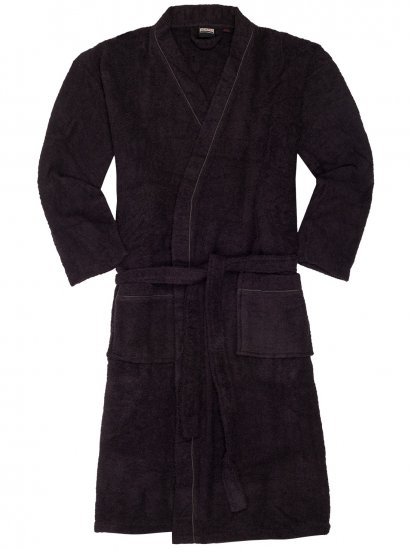 Adamo Joey Bathrobe Black - Ropa interior - Ropa interior 2XL-8XL