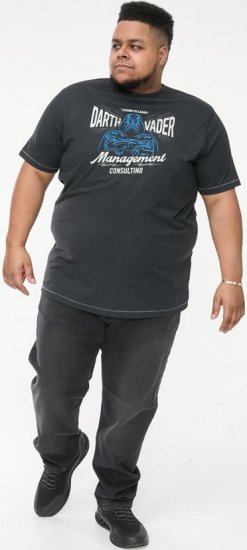 D555 SOLO Official Star Wars Management Consulting Printed T-Shirt Black Reno - Camisetas - Camisetas - 2XL-14XL
