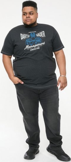 D555 SOLO Official Star Wars Management Consulting Printed T-Shirt Black Reno - Camisetas - Camisetas - 2XL-14XL