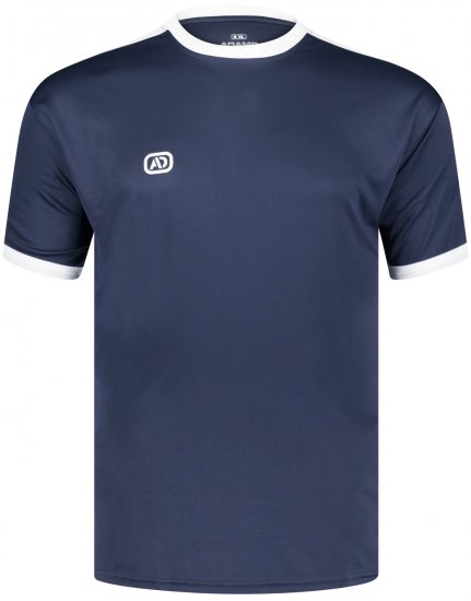 Adamo Marco Technical Sports T-shirt Navy - Ropa deportiva - Ropa Deportiva 2XL-10XL