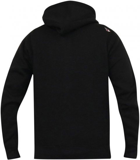 D555 LINGARD Full Zip Hoody With Original Chest Print Black - Sudaderas - Sudaderas 2XL-12XL