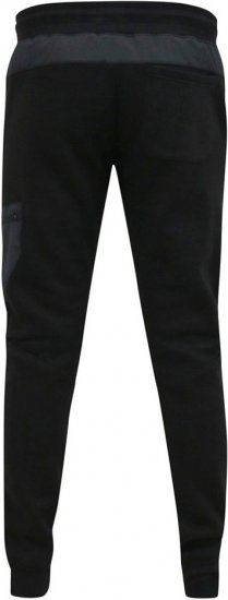 D555 COTGRAVE Couture Elasticated Waistband Jogger With Woven Fabric Trim Black - Pantalones y cortos de chándal - Pantalones y Pantalones cortos de chándal - 2XL-12XL