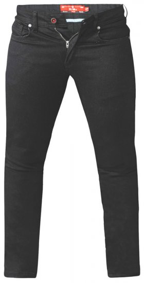 D555 Claude Stretch Jeans Black TALL SIZES - ROPA DE HOMBRE MT-6XLT - Tamaños de talle alto