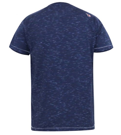 D555 Cropwell Camiseta con estampado de pesca azul marino - Camisetas - Camisetas - 2XL-14XL
