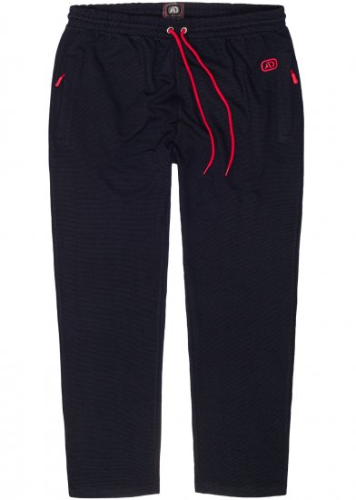 Adamo Matteo Ottoman Sweatpants Navy - Pantalones y cortos de chándal - Pantalones y Pantalones cortos de chándal - 2XL-12XL
