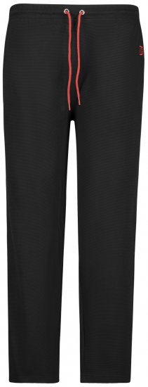 Adamo Matteo Ottoman Sweatpants Black - Pantalones y cortos de chándal - Pantalones y Pantalones cortos de chándal - 2XL-12XL