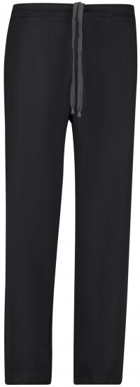 Adamo Athen Sweatpants with Open Hem Black - Pantalones y cortos de chándal - Pantalones y Pantalones cortos de chándal - 2XL-12XL
