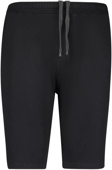 Adamo Athen Sweatshorts Black - Pantalones y cortos de chándal - Pantalones y Pantalones cortos de chándal - 2XL-12XL