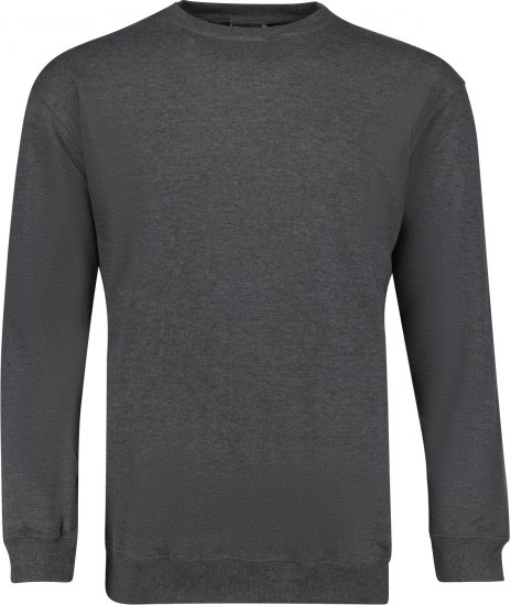 Adamo Athen Crew neck Sweatshirt Charcoal - Sudaderas - Sudaderas 2XL-12XL