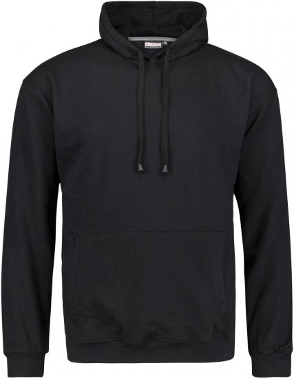 Adamo Athen Hoodie without Zipper Black - Sudaderas - Sudaderas 2XL-12XL