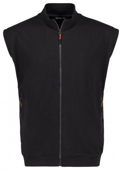 Adamo 159307 Chaleco de sudadera Negro - Sudaderas - Sudaderas 2XL-12XL