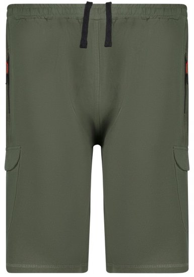 Adamo 159308 Pantalón corto cargo Oliva - Pantalones y cortos de chándal - Pantalones y Pantalones cortos de chándal - 2XL-12XL