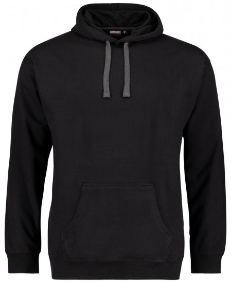 Adamo 159310 Sudadera con capucha Negro - Sudaderas - Sudaderas 2XL-12XL