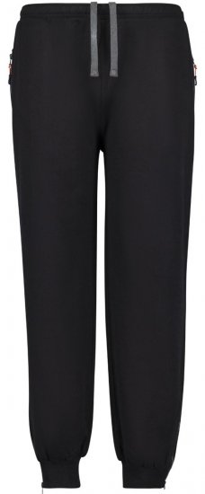 Adamo 159312 Pantalón de chándal con bolsillos con cremallera Negro - Pantalones y cortos de chándal - Pantalones y Pantalones cortos de chándal - 2XL-12XL