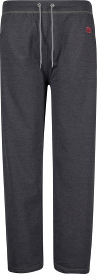 Adamo Markus Sweatpants with draw-cord Charcoal - Pantalones y cortos de chándal - Pantalones y Pantalones cortos de chándal - 2XL-12XL