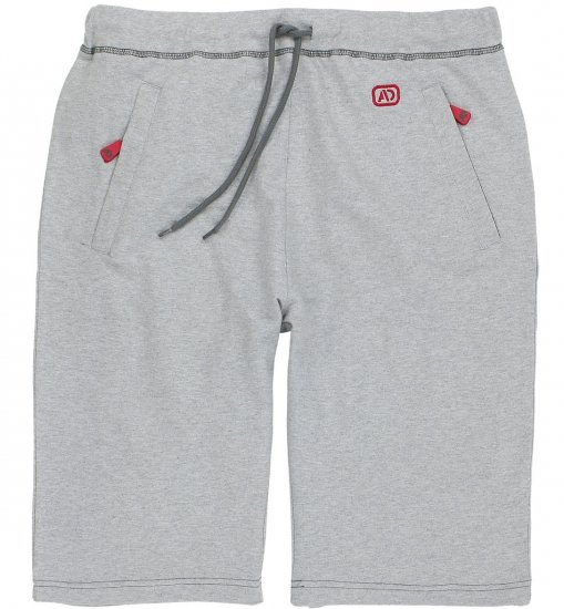 Adamo Moritz Sweatshorts Grey - Pantalones y cortos de chándal - Pantalones y Pantalones cortos de chándal - 2XL-12XL
