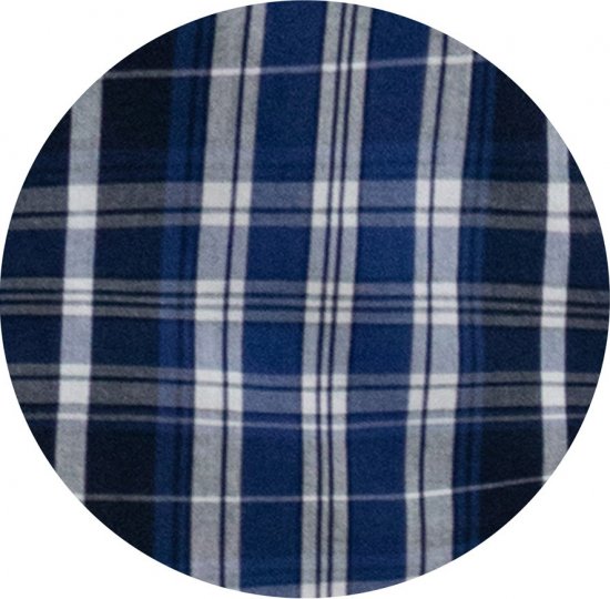 D555 Walsall Button Down Collar Short Sleeve Shirt Navy Shirt - Camisas - Camisas 2XL-10XL