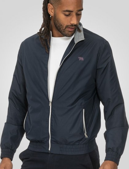 D555 Ealing Lightweight Zip Through Jacket With Zip Pockets Navy - Chaquetas - Chaquetas Tallas Grandes 2XL-8XL