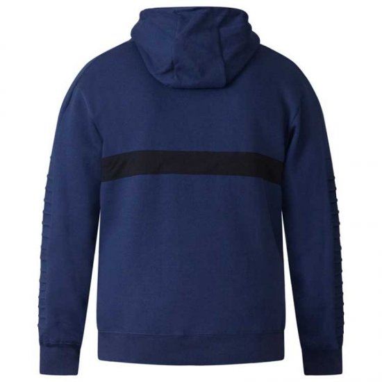 D555 Sergio Half Zip Hoodie Navy - Sudaderas - Sudaderas 2XL-12XL